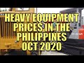 Heavy Equipment Prices In The Philippines. (Oct 2020)