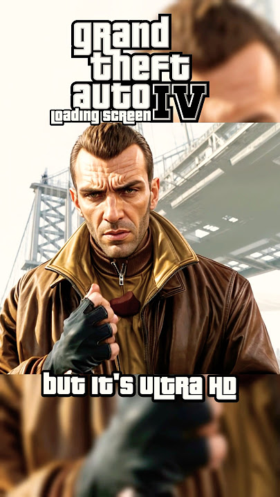 GTA IV loading screen but it’s Ultra HD #GTAIV #GTA4 #UltraHD #AIUpscale #GTAV #GTA6 #rockstargames