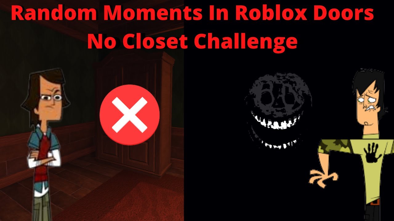 Random Moments In Roblox Doors No Closet Challenge YouTube