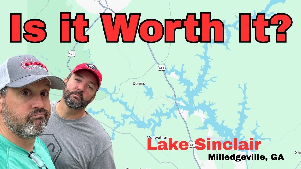 Search for the Best Bass Fishing Destinations in the US – Lake Sinclair, Milledgeville, GA.