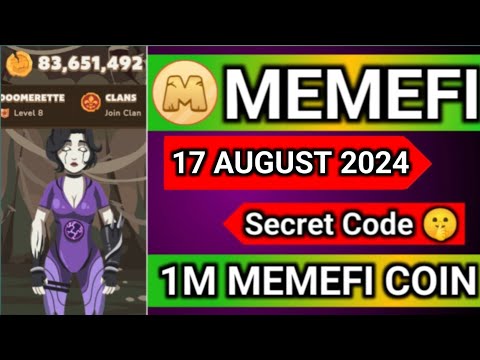 Memefi Secret Reward