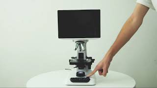 ATF3100 Series interactive digital LCD fluorescent microscope