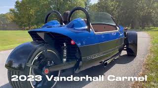 2023 Vanderhall Carmel cold start quick drive