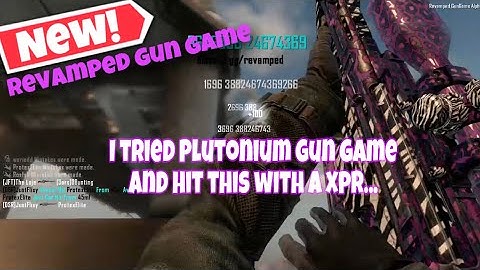 (Console Serenity) I HIT A SUI TRICKSHOT ON REVAMPED GUNGAME  (On 3 Bar💀