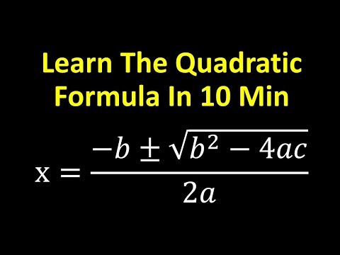 Learn The Quadratic