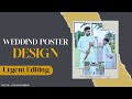 Wedding Instagram Post Design Masterclass | Step by Step Guide | Album Design 