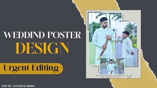 Wedding Instagram Post Design Masterclass | Step by Step Guide | Album Design