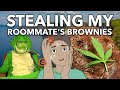 Stealing My Roommate&#39;s Brownies – Therapy Gecko #Shorts