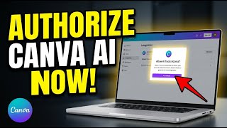 How to authorize Canva to generate AI marketing assets - Quick Tutorial