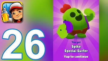 Subway Surfers - Gameplay Walkthrough Part 26 - Spike (iOS, Android)