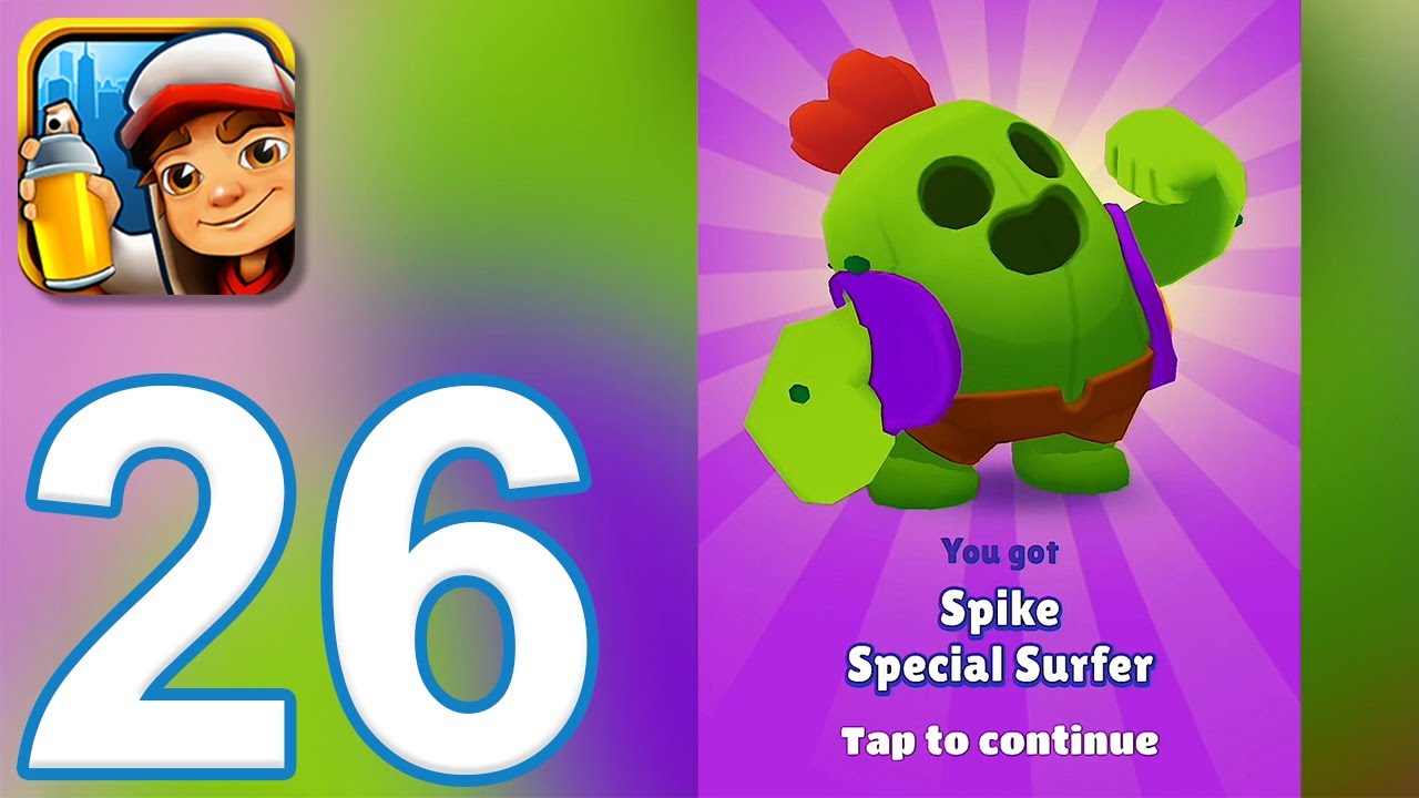 Subway Surfers - Gameplay Walkthrough Part 26 - Spike (iOS, Android)