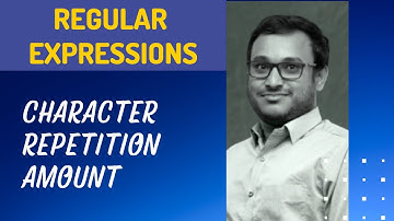 15. Specifying Characters Repetition amount minimum and maximum in the pattern - Regular Expression