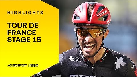 TOUR DE FRANCE 2025 – WHAT A MISTAKE! Alaphilippe thinks he’s won but finishes 3rd in Stage 15