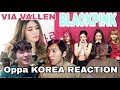Reaction orang korea - via vallen cover blackpink