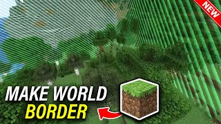 How To Make World Border In Minecraft - Full Guide | How to Setup Minecraft World Border
