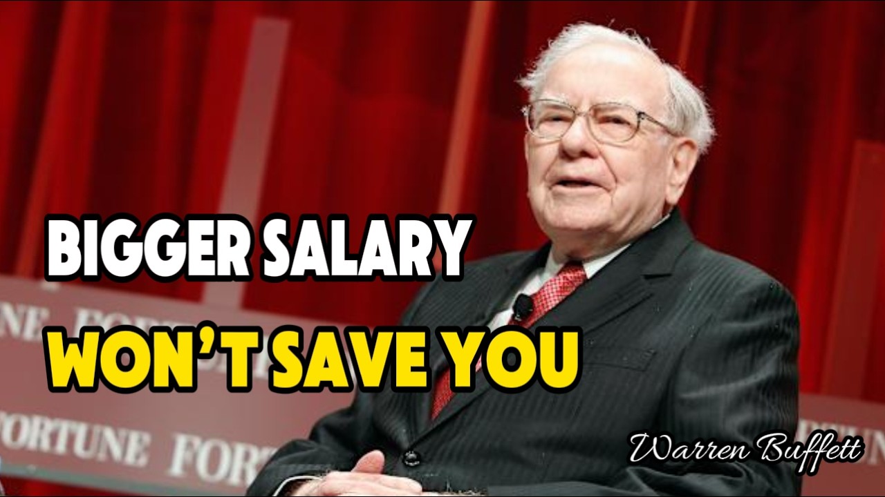 Warren Buffett: A Bigger Salary Won't Save Your Retirement