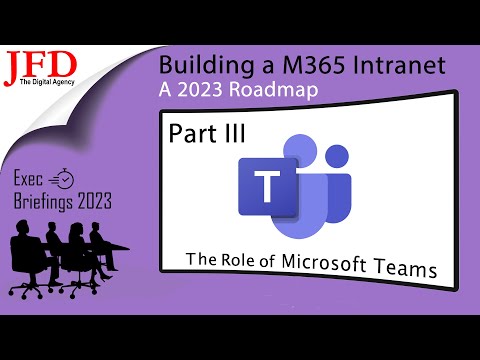 M365 Intranet Roadmap - Part III - Teams