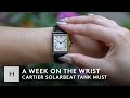 Can A Solar-Powered Cartier Tank Be A Real Tank? | The Cartier SolarBeat Tank Must 2021