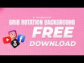 Free Grid Rotation Motion Background 5 Minutes | 4K Pink Loop Animation Download