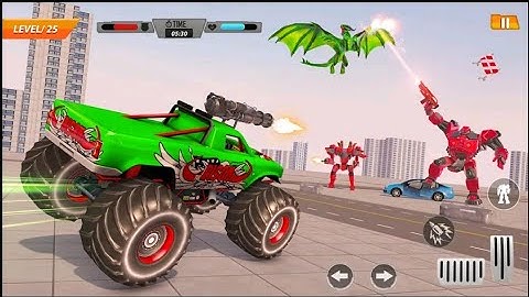 Monster Truck Robot Car Game - Android Gameplay Part 2