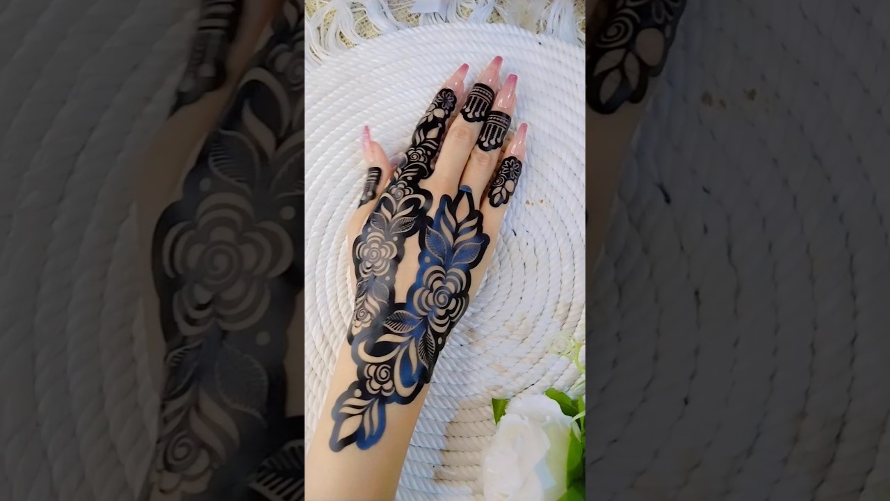 Beautiful taken mehndi design #shorts
