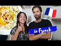 Cook with us in french  delicious hummus recipe  intermediate french with subtitles en fr