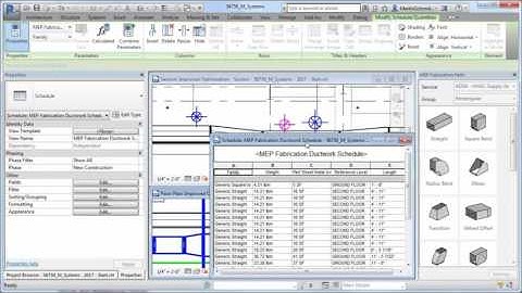 Autodesk Revit - Construction fabrication mep engineering video