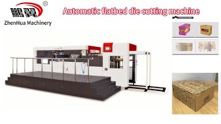 flat bed corrugated board creasing and die cutter