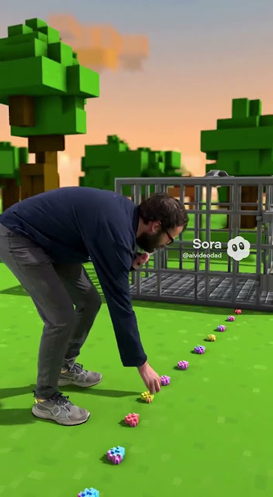 PRANK GONE WRONG I trap myself in a cage #explore #fyp #minecraft #minecraftmemes #greenscreen