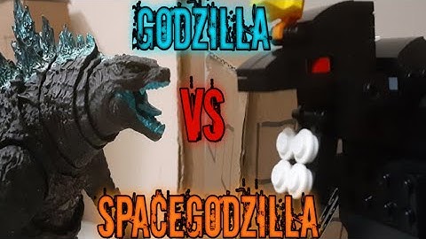 Godzilla vs Spacegodzilla (Stop Motion)