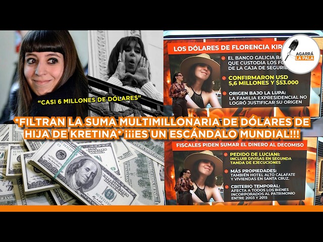 CAYÓ LA HIJA DE KRETINA Y FILTRAN LOS MILLONES DE DÓLARES DE SU PATRIMONIO ¡ES UN ESCÁNDALO MUNDIAL!