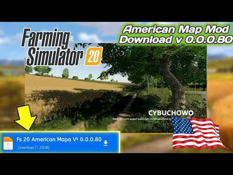 Original American Full Map In Fs20 || v¹ 0.0.0.80 || 4U Farming