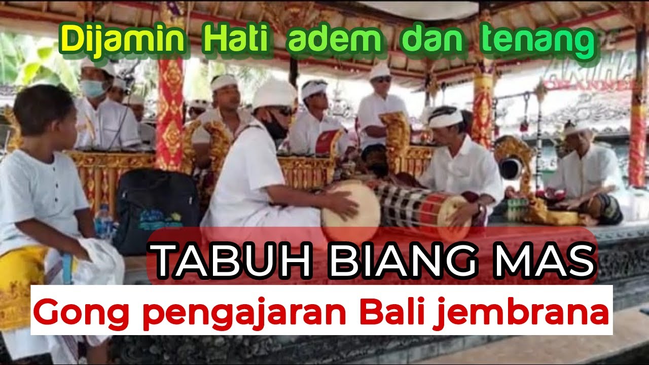 Tabuh Biang Mas..#Gong Pengajaran Kaler.
