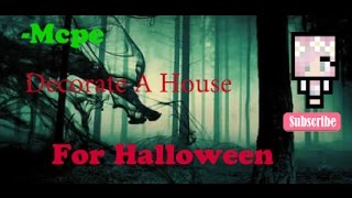 MCPE- Decorate A House For Halloween screenshot 5