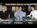 Conversation entre tsuruzo miyamoto christian tissier and yoko okamoto shihan