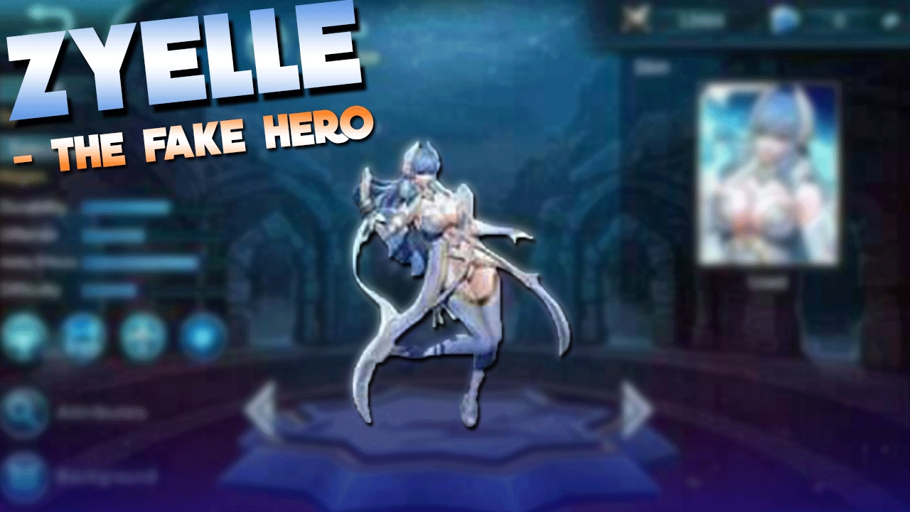 Mobile Legends This NEW HERO ZYELLE Is FAKE PROOF YouTube