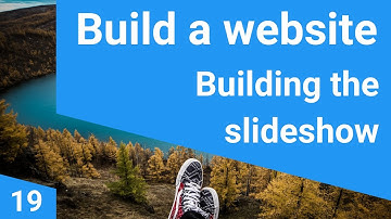 Build a responsive website tutorial 19 - Building the slideshow