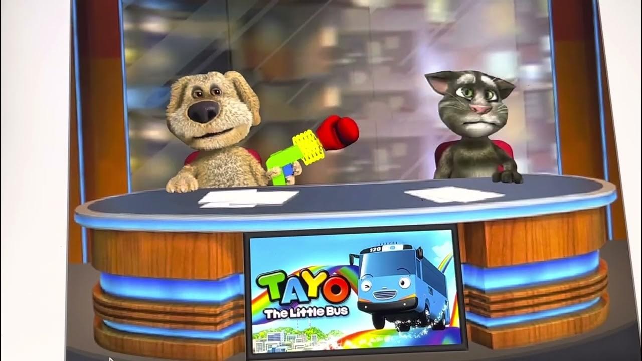 Talking Tom And Ben News On Scratch Talking tom and Ben news in scratch - YouTube