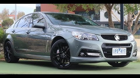 B9713 - 2015 Holden Commodore SS V Redline VF Auto Walkaround Video