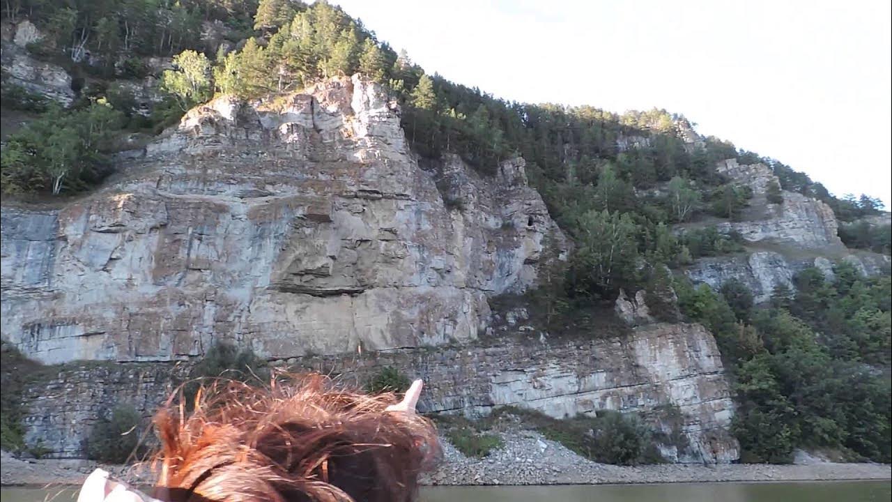 Нугушское водохранилище с палатками