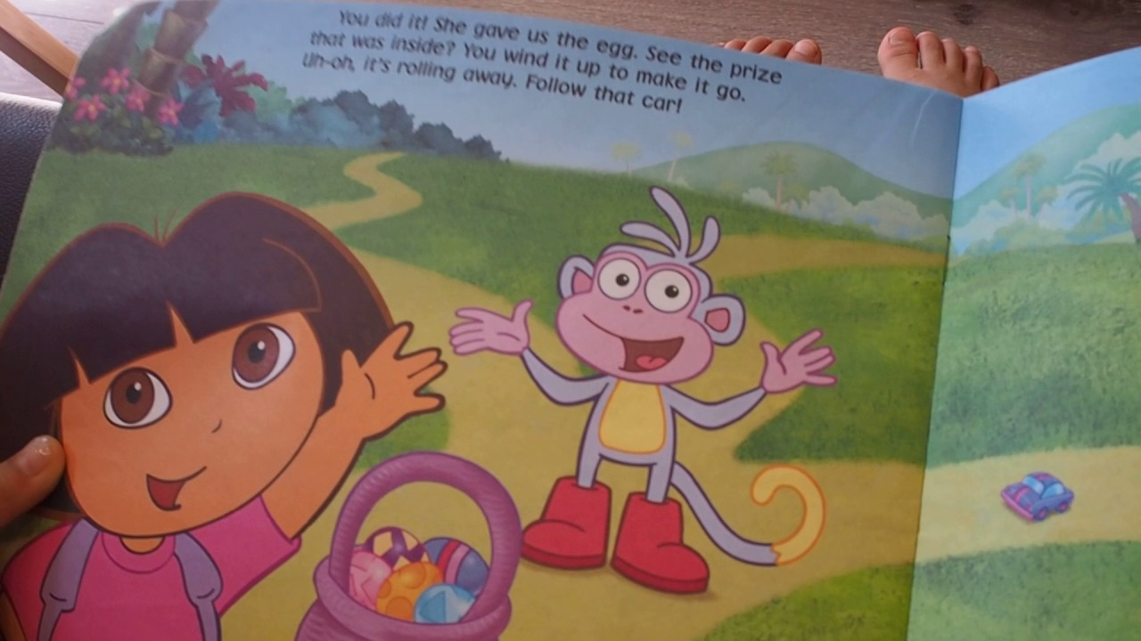 Dora's Easter Basket | Kids Read Kids by KEYS English - YouTube