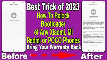 How To Relock the Bootloader of Any Xiaomi, Mi, Redmi, Poco Phones | Ft. Redmi Note 7 Pro