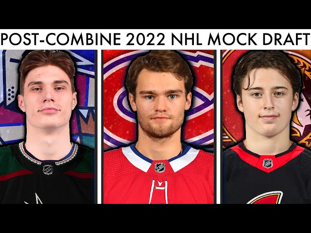 2022 NHL MOCK DRAFT SIMULATION! (MOCK TRADES + FULL