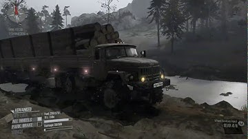 MudRunner From Log station to Lumber mill