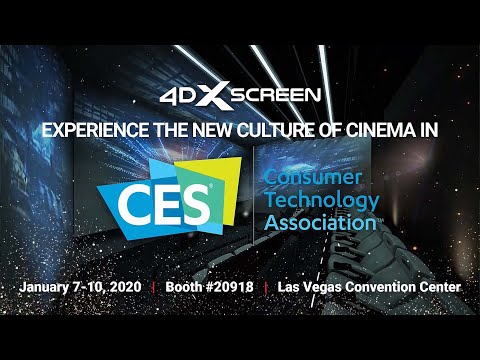 CJ 4DPLEX Successfully Launches the Future of Cinema at CES 2020