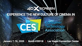 World's First Four-Sided 4DX Screen Theater Virtual Tour at CES 2020