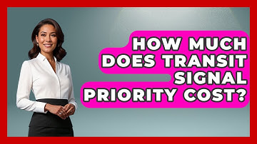 How Much Does Transit Signal Priority Cost? - Civil Engineering Explained