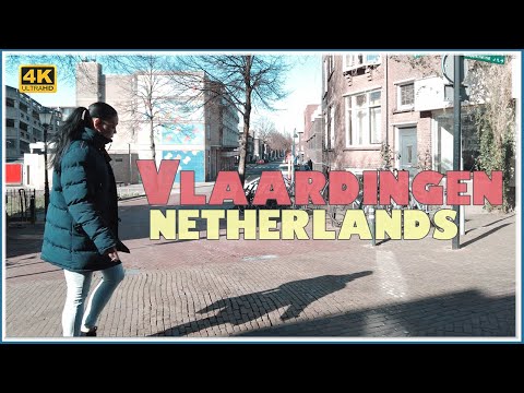 Walking Tour in Vlaardingen 2023 / South Holland - Zuid Holland / Centrum -  4k