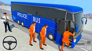 Police Prisoner Transport Truck Simulator Games - Police Bus Simulator Game - Android Gameplay screenshot 5