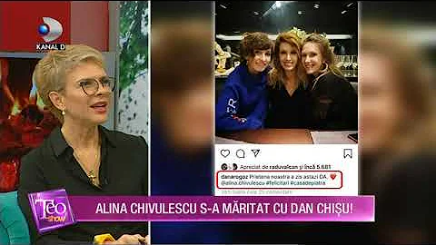 Teo Show (29.11.2018) - Alina Chivulescu s-a marit...